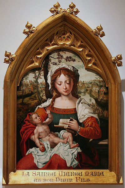 Pieter van Aelst Madonna witch Child